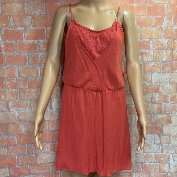 Daytrip Gauze and Lace Dress - Picture 1 of 8